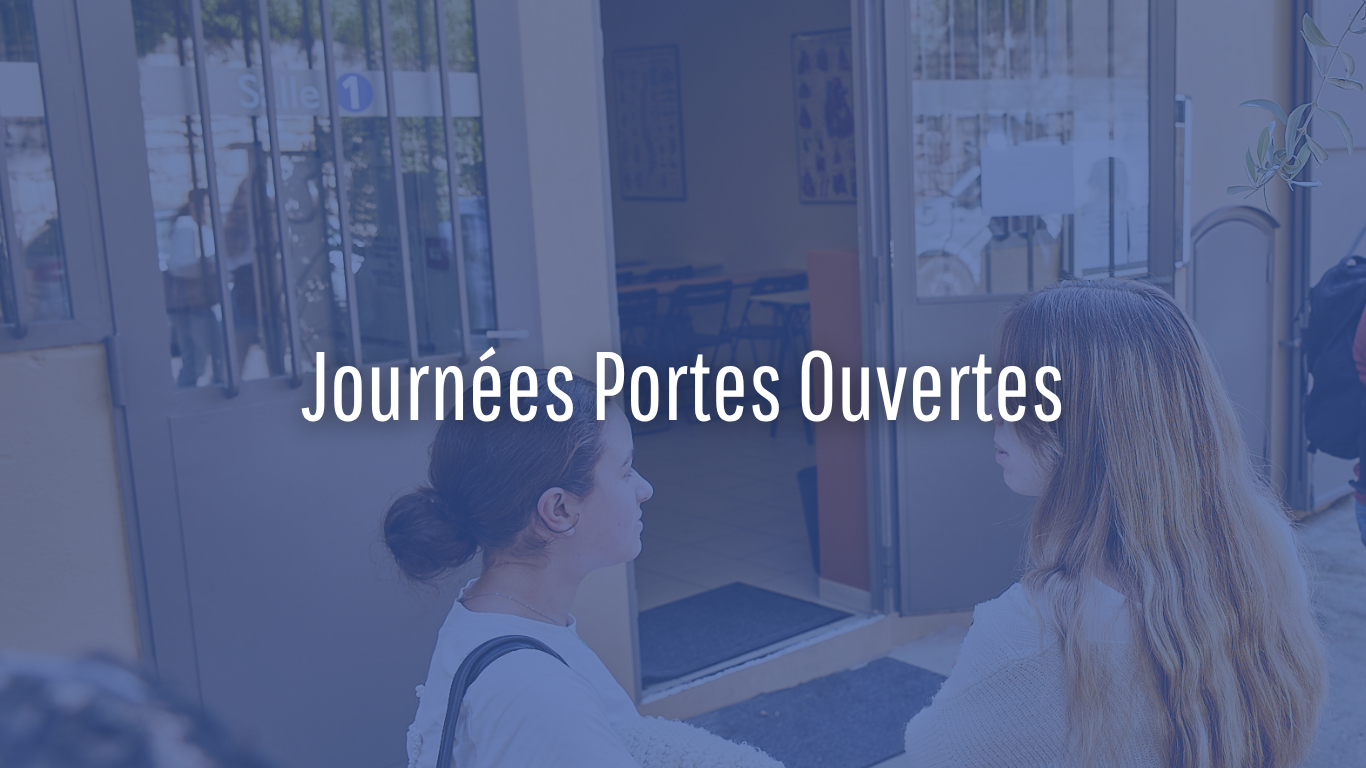 Calendrier des Journées Portes Ouvertes 2025-2026